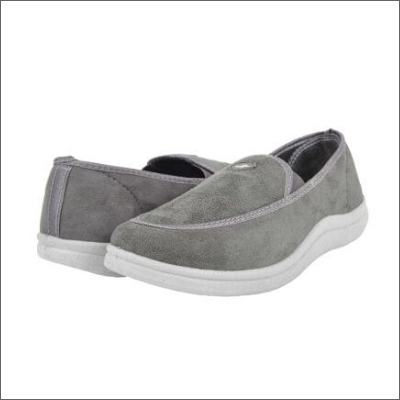 6x10 Canvas Grey Slip On Shoes