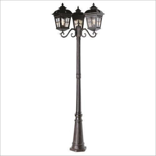 Metal Decorative Garden Light Pole