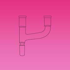 Heavy-Wall Glass Distillation Adapter