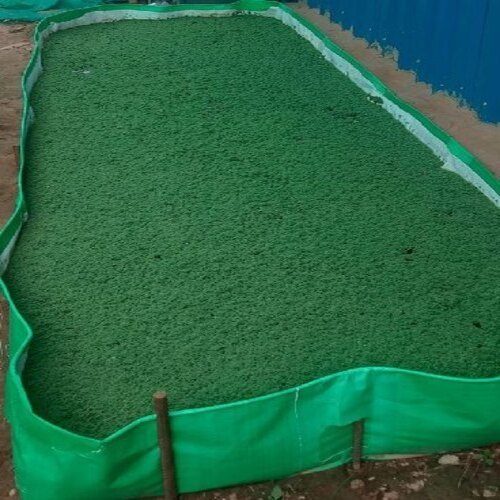 Megatex 450 GSM HDPE cultivation Azolla growing  Bed, 12ft x 4ft x 2ft (Green)