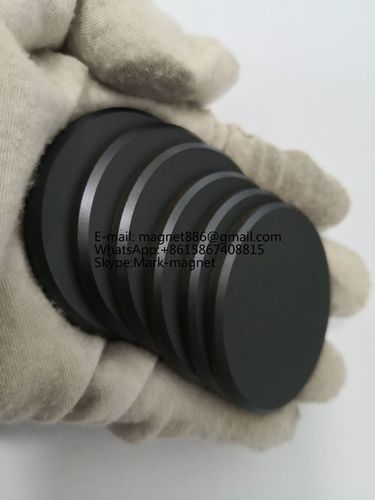 Black Li Ferrite Material Series A   Microwave Ferrite And Ceramic, Lithium-Titanium-Zink Microwave Ferrite For Strip-Line Isolator