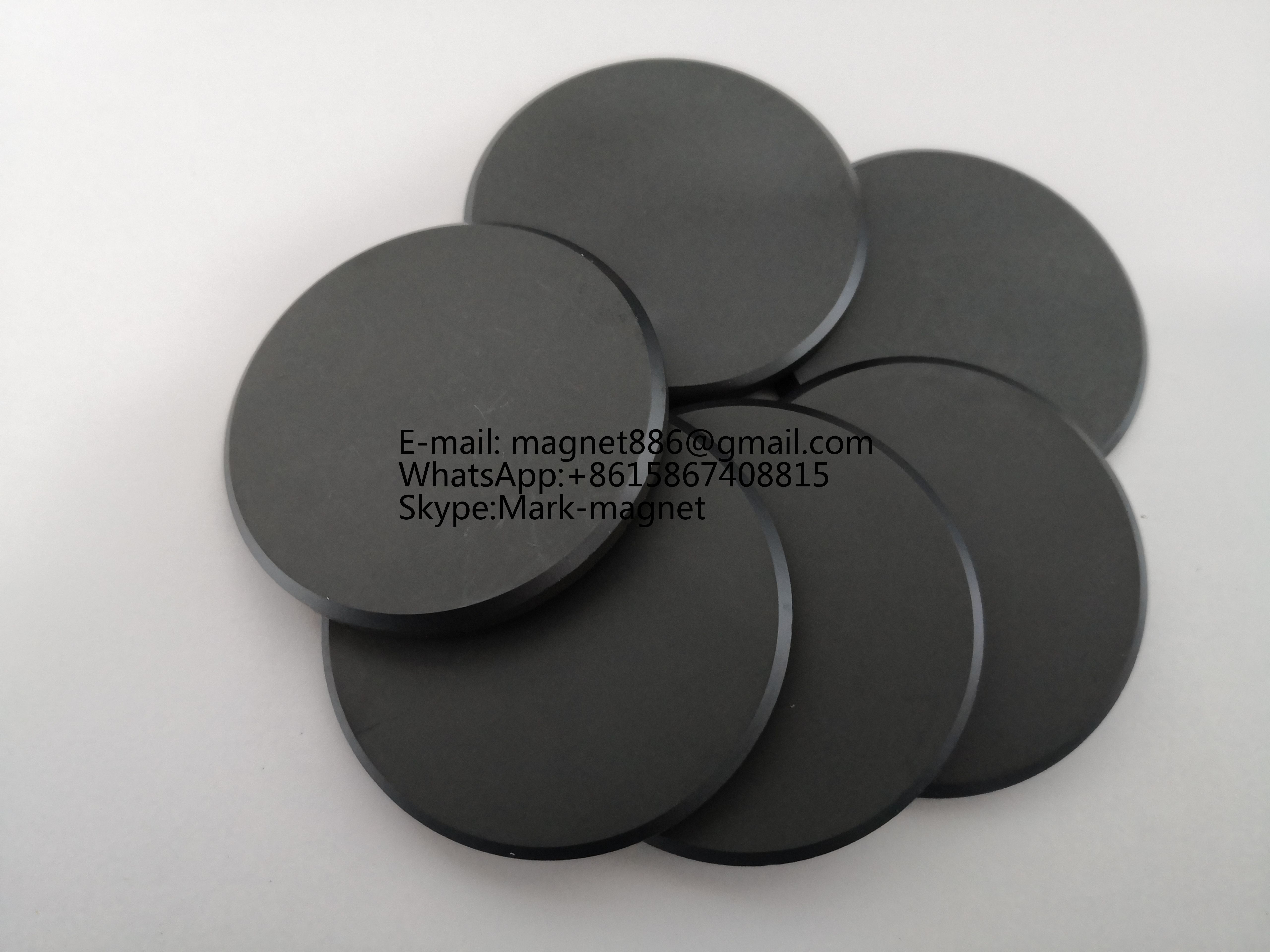 Li Ferrite Material Series  Microwave Ferrite and Ceramic, Lithium-Titanium-Zink Microwave Ferrite For Strip-line Isolator