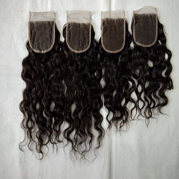 Natural Lace Transparent Closure 4x4