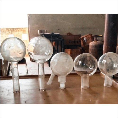 Round Bottom Flask - Borosilicate Glass, Variable Capacity , Frosted/Smooth Finish for Heating, Boiling, Distilling Liquids | ISO 4796-1 Compliant