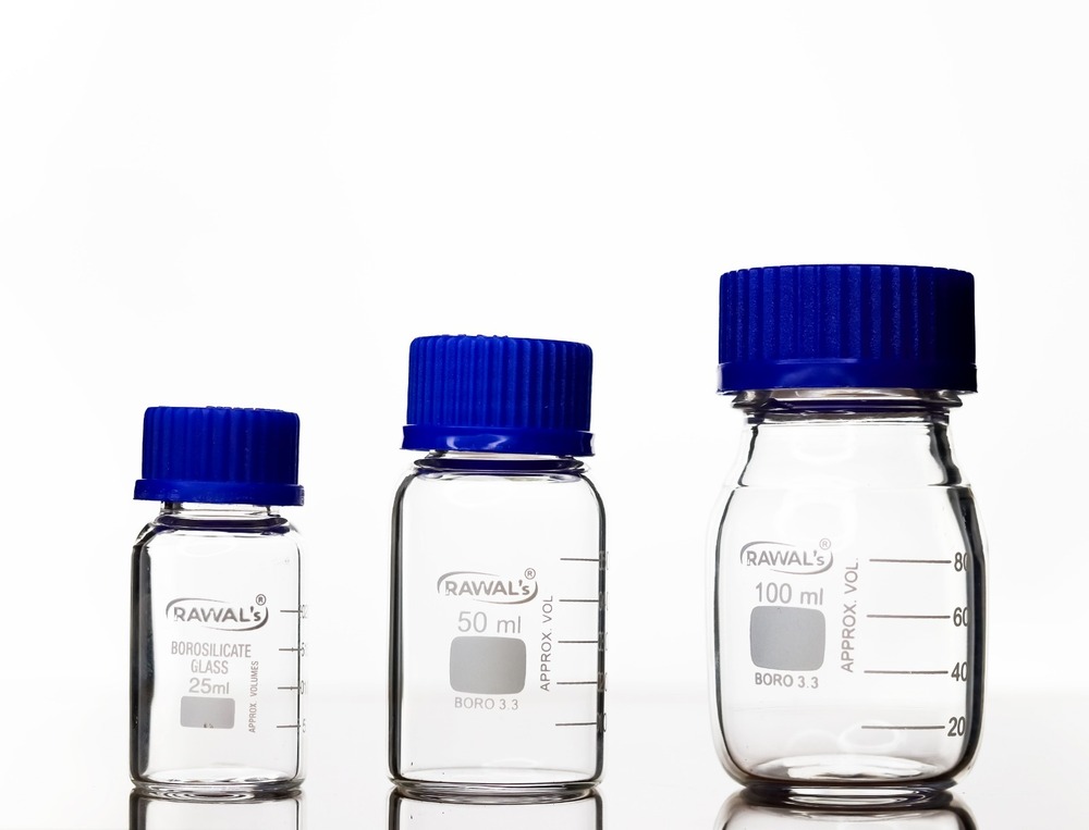 Reagent Bottle For Lab - Dimension (L*W*H): Varies By Capacity