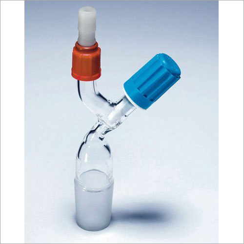 Lab Adapter Receiver Straight Socket to Rubber