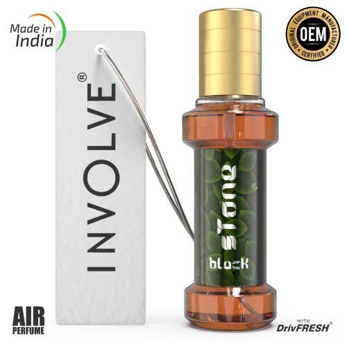 Involve Rainforest Car Perfume Spray - Black Stone Fragrance Car Freshener Spray