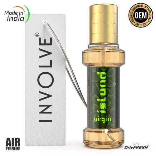 Involve Rainforest Car Perfume Spray - Virgin Island Fragrance Car Freshener Spray
