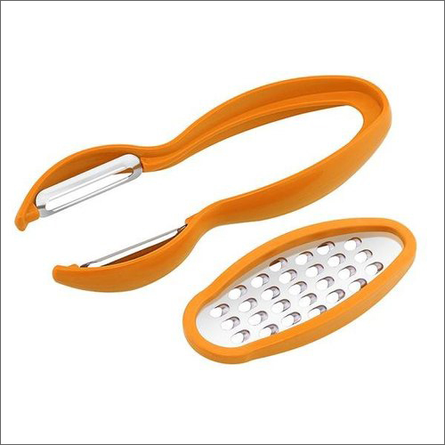 Kitchen 2-in-1 Plastic Double Sided Peeler and Grater