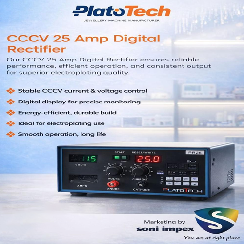 Cccv 12V/25Amp Plating Rectifiers - Feature: High Performance