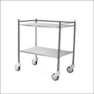 2 Shelves Instrument Trolley