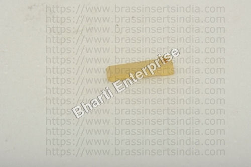 Brass Flat Pin - Color: As Per Customer Specifications