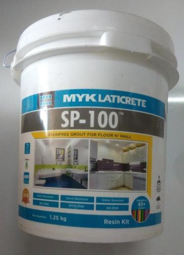 MYK LATICRETE SP-100 Stain free Epoxy Grout For Floor & Wall ( 78 Sterling Silver ) 5kg