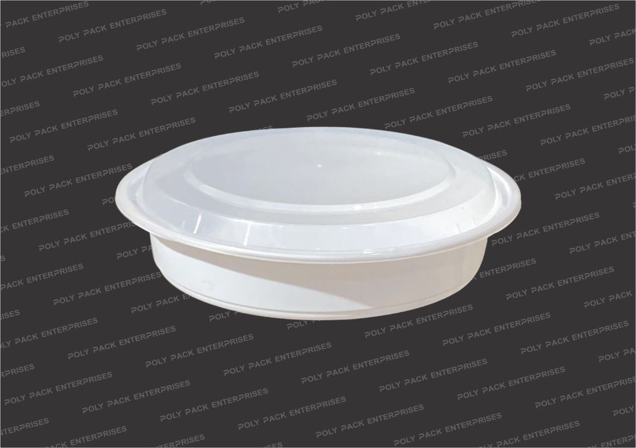 Dome Lid Container Round