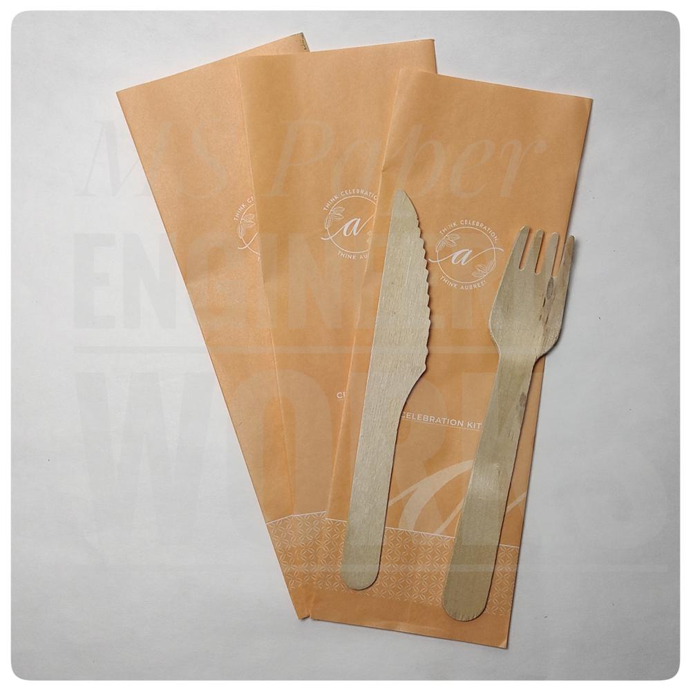 Cutlery Set Paper Pouches