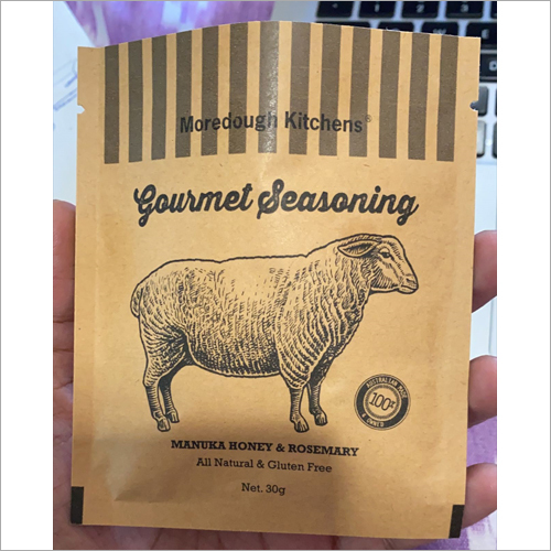 Meat Packaging Paper Pouch - Color: White