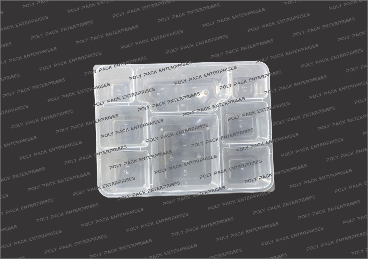MEAL TRAY 8 COMPARTMENT
