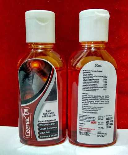 Pain reliever herbal oil