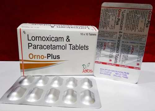Lornoxicam & Paracetamol Tablets