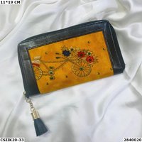 Stylish Ikkat Cotton Print Wallet