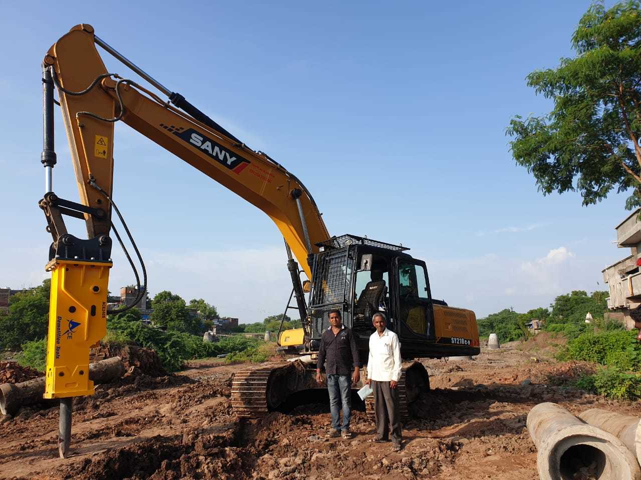 ACE 240S HYDRAULIC ROCK BREAKER