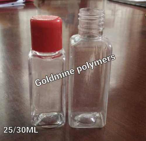 35ml Square Shape Pet Cosmetic Bottle By GOLDMINE POLYMERS INDUSTRIES