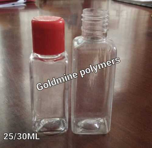 35ml Square Shape Pet Cosmetic Bottle
