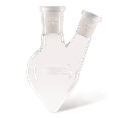 RSGW Borosilicate Flask Pear With Two Neck