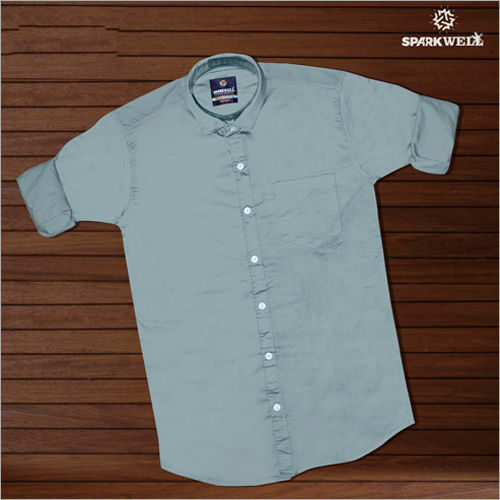 Mens Plain Cotton Shirts