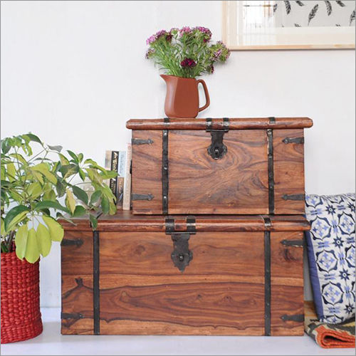 Wooden Fancy Trunk