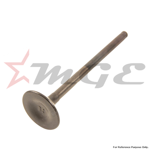 Valve, Ex. For Honda CBF125 - Reference Part Number - #14721-KTE-910, #14721-KWF-900