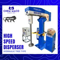 High Speed Disperser Hydraulic Tree Type