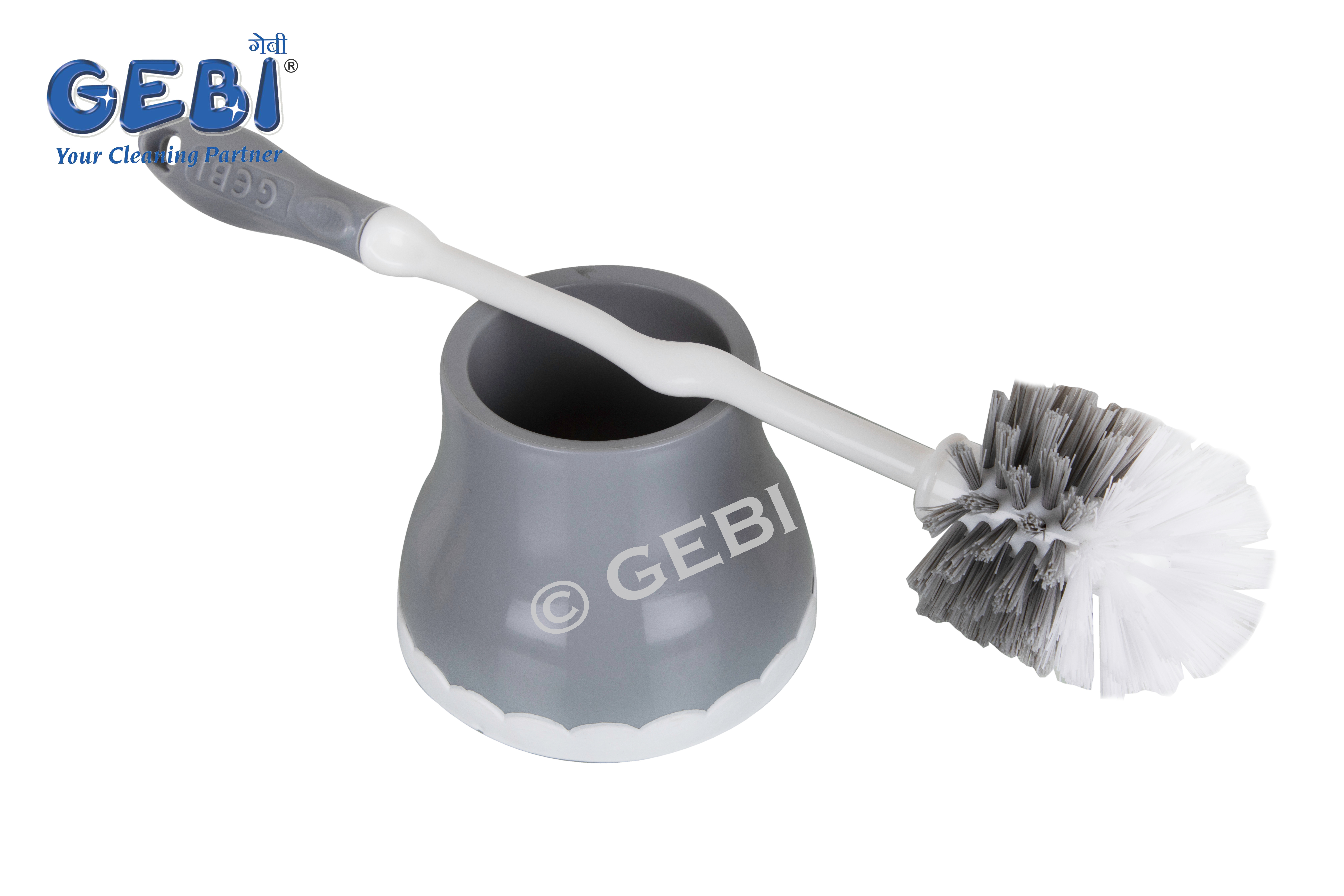 Richline Round Toilet Brush With Container