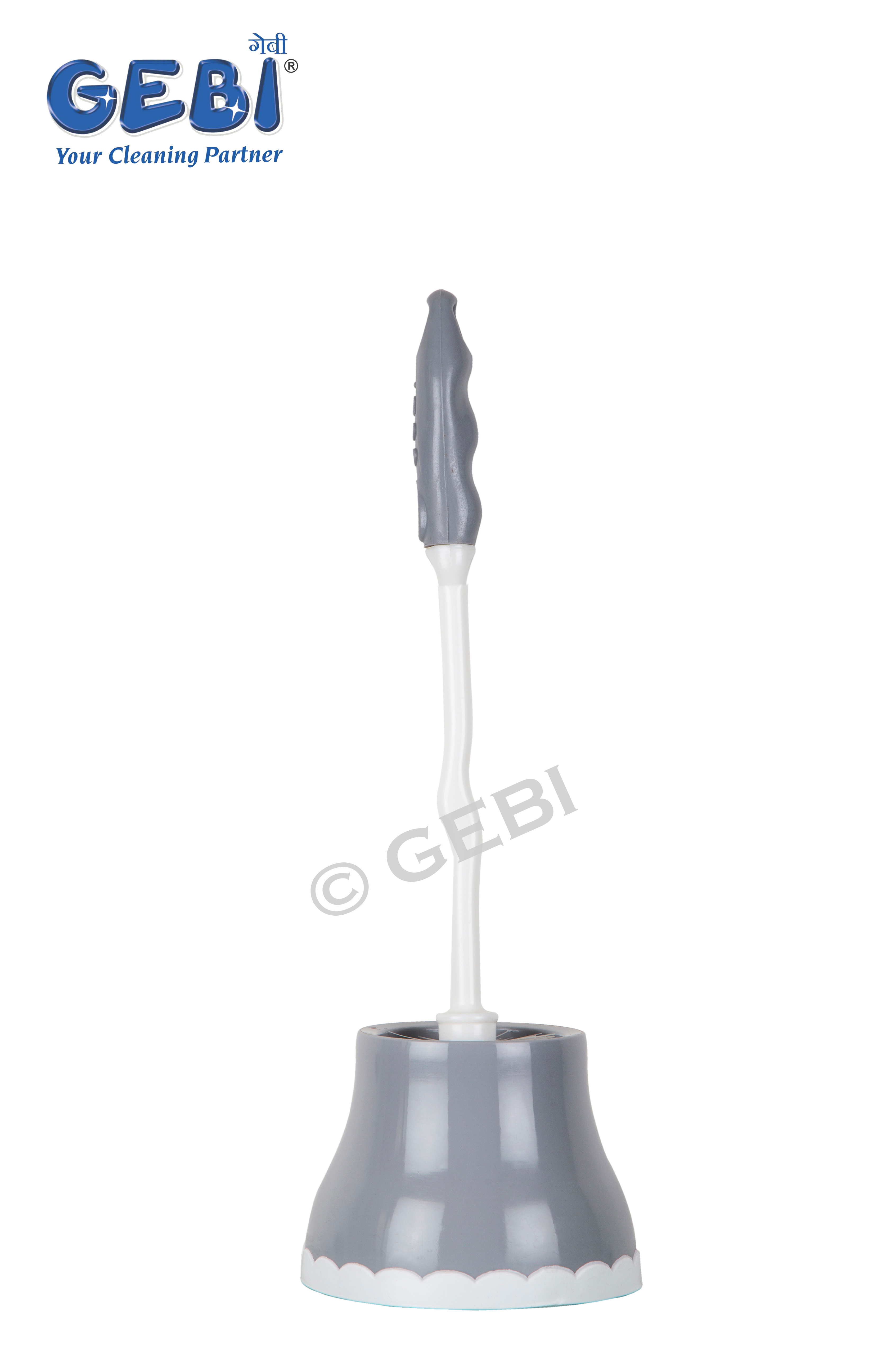 Richline Round Toilet Brush With Container