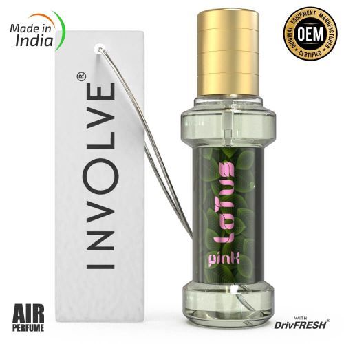 Involve Rainforest Car Perfume Spray - Pink Lotus Fragrance Car Freshener Spray