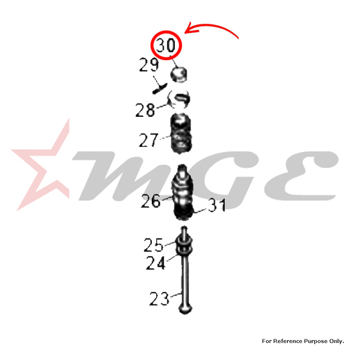 Cable Block - Decompressor For Royal Enfield - Reference Part Number - #140103/C