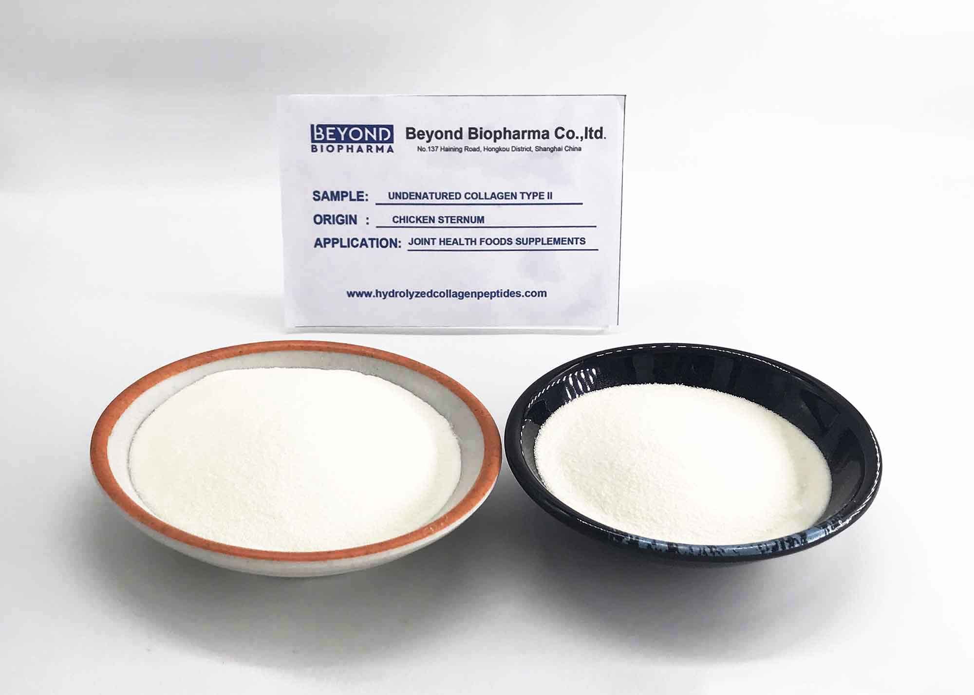 Purified 10% Undenatured Chicken Collagen Powder Type II from Chicken Sternum