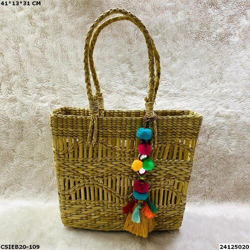 Natural Handcrafted Designer Straw Kauna Grass Bags