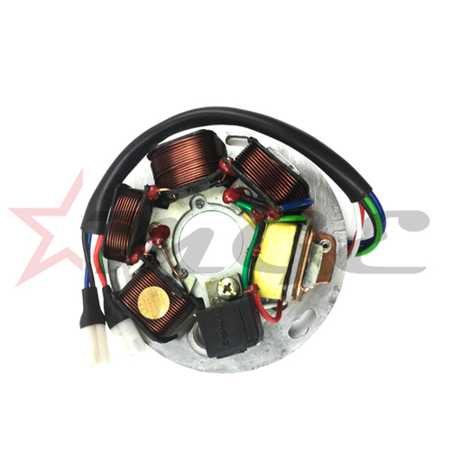 Vespa PX LML Star NV - Coil Mounted on Lamination - Reference Part Number - #C-3710647