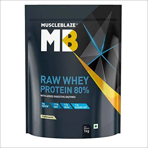 Raw 80 Whey Protein Powder Cool & Dry Place