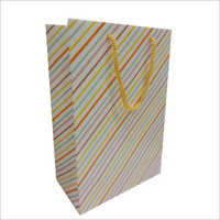 200 gsm Loop Handle Paper Bag - 6x9x3.2 Inches | Durable Rope Handles, Quality Assured Paper Design