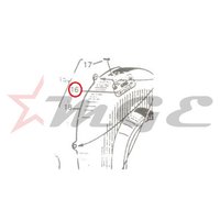 Vespa PX LML Star NV - Caution Plate - Reference Part Number - #C-4712505