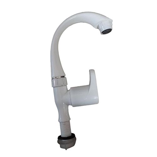 PP Sink Cock White