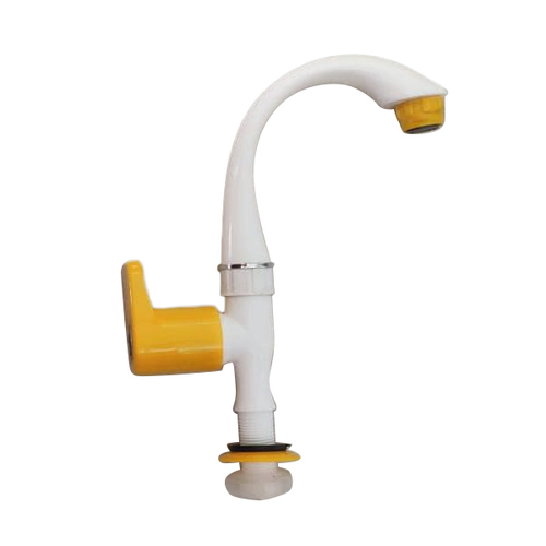 PP Sink Cock Yellow