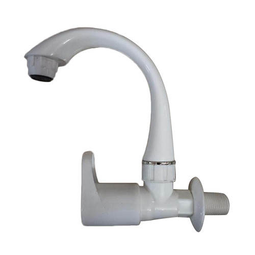 PP White Swan Neck Tap