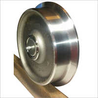Light Duty Steel Rail Wheel - Color: Silver