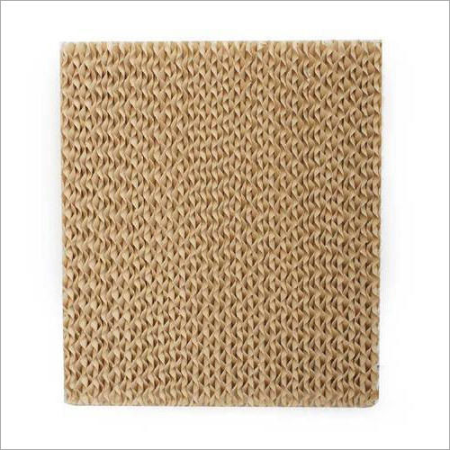 Paper Cooling Pad - Square Shape, Thickness 100-300 mm, Brown Color | New Industrial Cooling Solution, Reduces Temperature by 10-12 Degrees