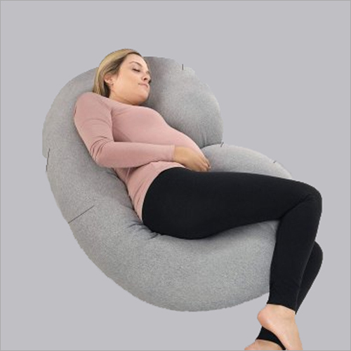 Ultra Soft Hollow Fibre C Shaped Maternity Pillow Size: Different Size Available