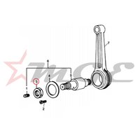 Nut, Crank Pin For Royal Enfield - Reference Part Number - #140024/B