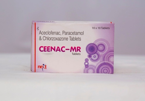 Aceclofenac, Paracetamol & Chlorzoxazone Tablets